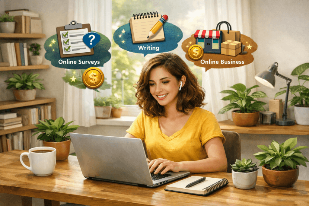 How to Make Money from Home as a Woman